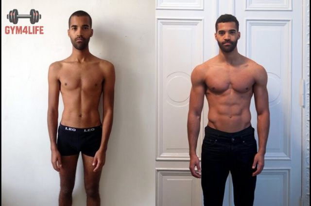 người gầy tập gym được không